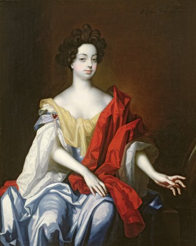 Nell Gwynne (1650-87) door Simon Peeterz Verelst